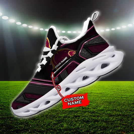 Ideafootwear Brisbane Broncos NRL Max Soul Shoes Sneakers For Men And Women
