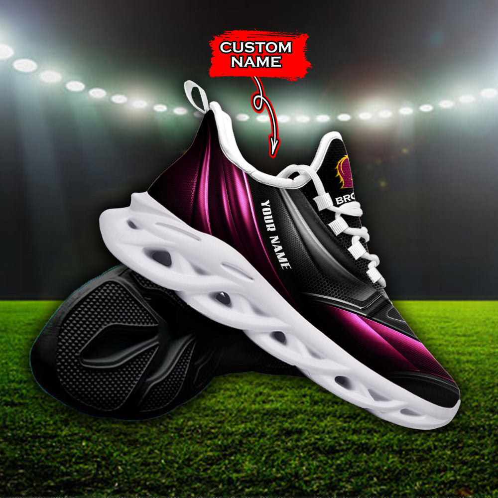Ideafootwear Brisbane Broncos NRL Max Soul Shoes Sneakers For Men And Women