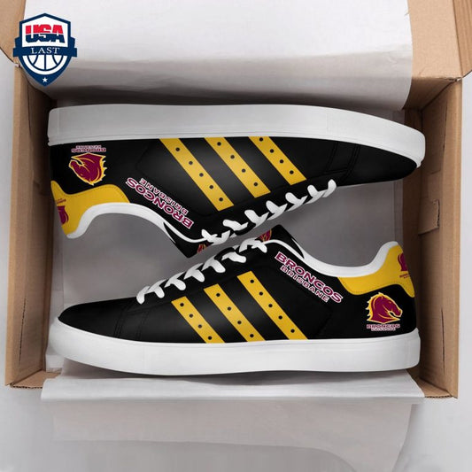 Ideafootwear Brisbane Broncos Skate Stan Shoes Sneakes For Men And Women