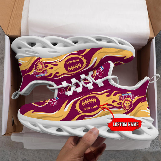 Ideafootwear Brisbane Lions Max Soul Shoes Sneakers For Men And Women
