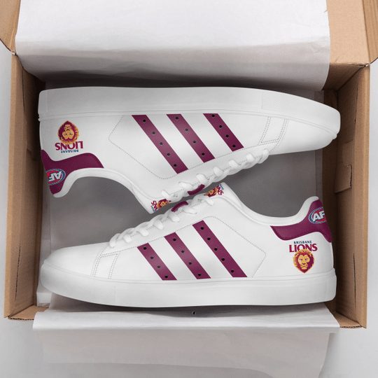 Ideafootwear Brisbane Lions Skate Stan Shoes Sneakes For Men And Women