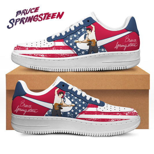 Ideafootwear Brunce Springsteen Air Low-Top Sneakers Shoes For Men And Women