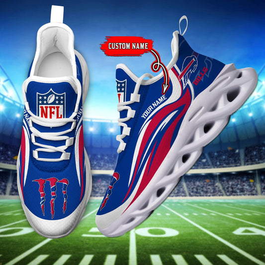 Ideafootwear Buffalo Bills Max Soul Shoes Sneakers For Men And Women