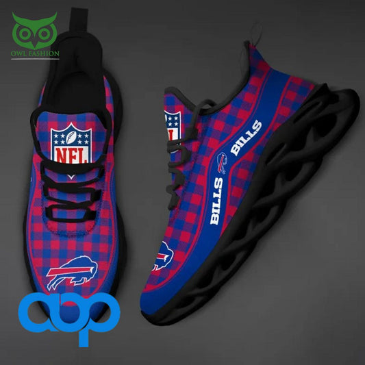 Ideafootwear Buffalo Bills Max Soul Shoes Sneakers For Men And Women