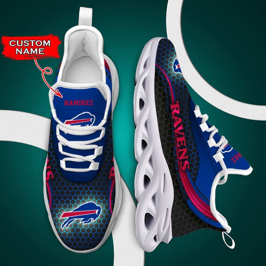 Ideafootwear Buffalo Bills Max Soul Shoes Sneakers For Men And Women