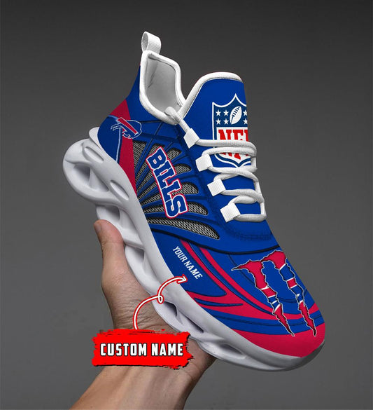 Ideafootwear Buffalo Bills Max Soul Shoes Sneakers For Men And Women