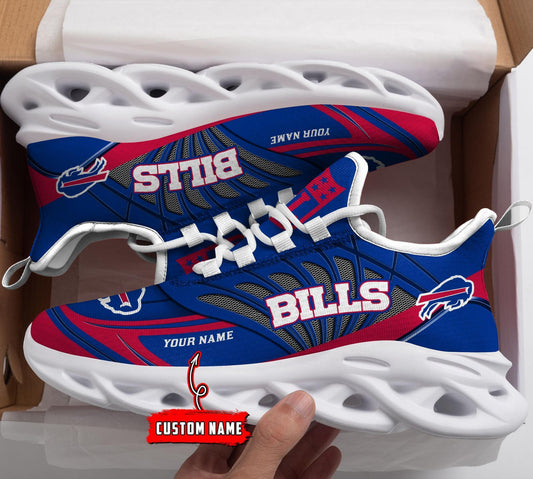 Ideafootwear Buffalo Bills Max Soul Shoes Sneakers For Men And Women