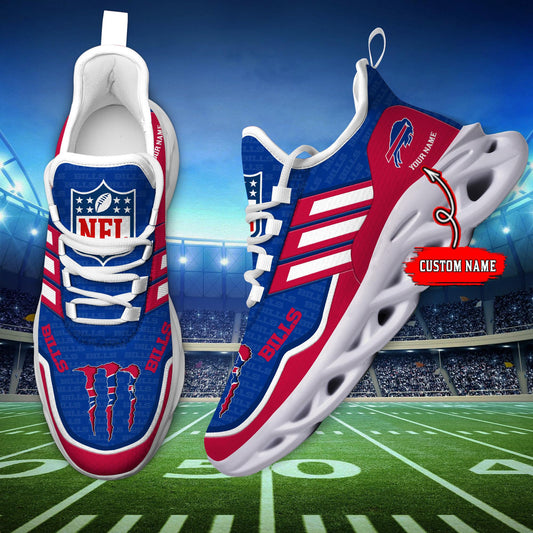 Ideafootwear Buffalo Bills Max Soul Shoes Sneakers For Men And Women
