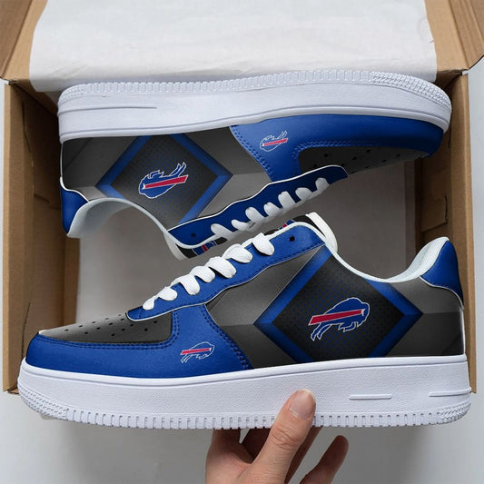 Ideafootwear Buffalo Bills NFL Air Low-Top Sneakers Shoes For Men And Women