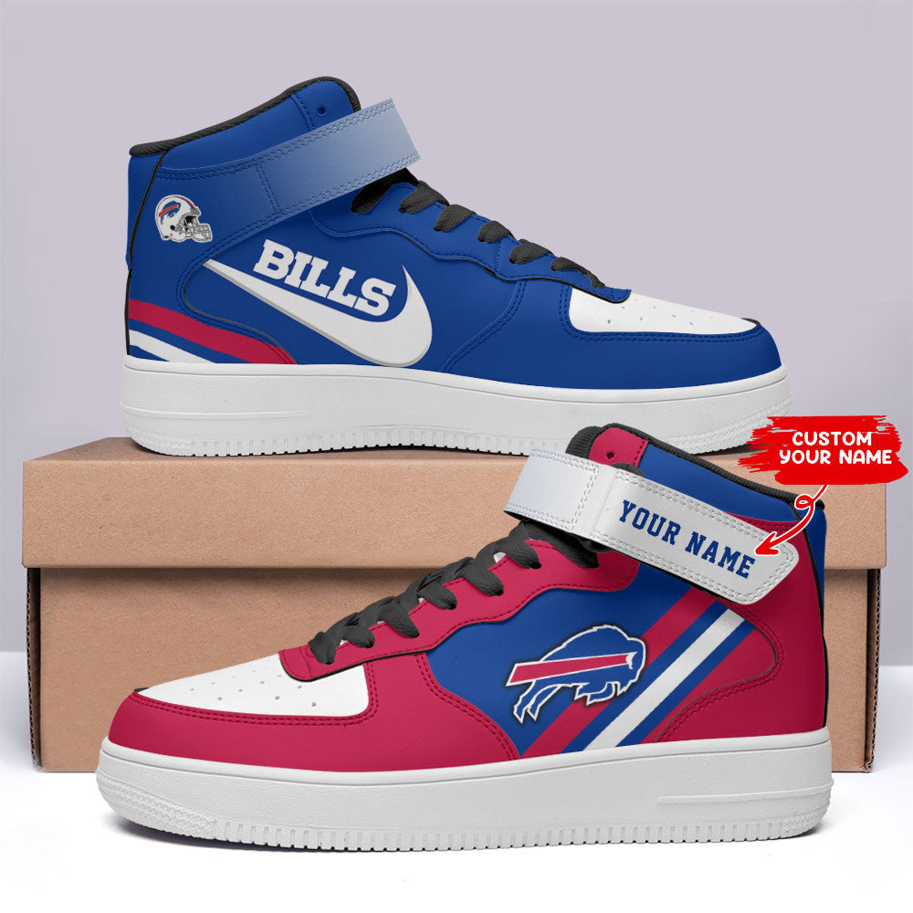 Ideafootwear Buffalo Bills NFL Air Low-Top Sneakers Shoes For Men And Women