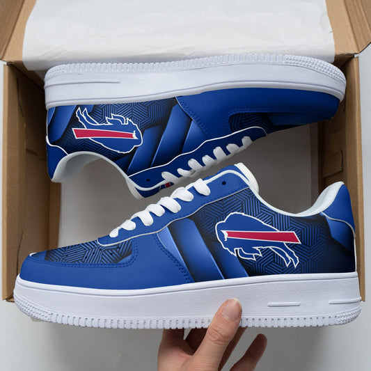 Ideafootwear Buffalo Bills NFL Air Low-Top Sneakers Shoes For Men And Women