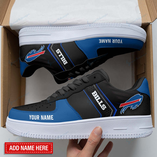 Ideafootwear Buffalo Bills NFL Air Low-Top Sneakers Shoes For Men And Women