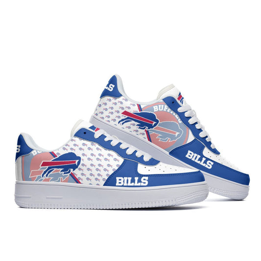 Ideafootwear Buffalo Bills NFL Air Low-Top Sneakers Shoes For Men And Women