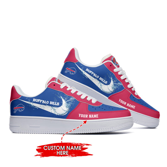 Ideafootwear Buffalo Bills NFL Air Low-Top Sneakers Shoes For Men And Women