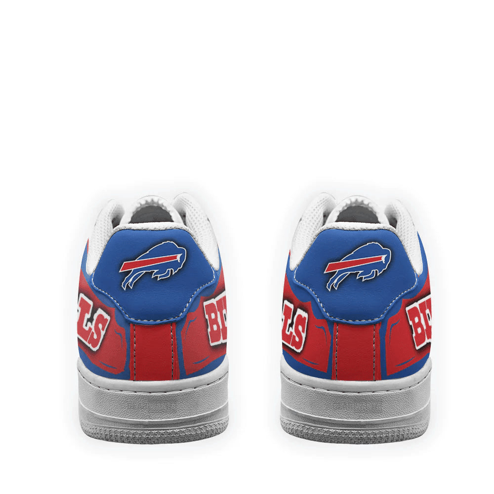 Ideafootwear Buffalo Bills NFL Air Low-Top Sneakers Shoes For Men And Women