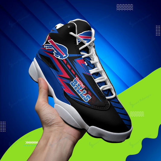 Ideafootwear Buffalo Bills NFL AJ13 Sneakers Shoes For Men And Women