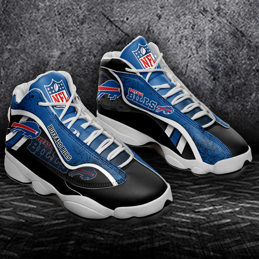Ideafootwear Buffalo Bills NFL AJ13 Sneakers Shoes For Men And Women