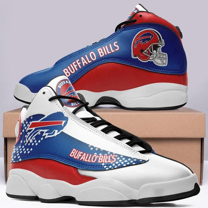Ideafootwear Buffalo Bills NFL AJ13 Sneakers Shoes For Men And Women