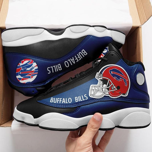 Ideafootwear Buffalo Bills NFL AJ13 Sneakers Shoes For Men And Women