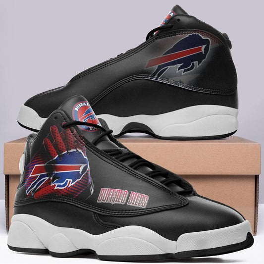Ideafootwear Buffalo Bills NFL AJ13 Sneakers Shoes For Men And Women