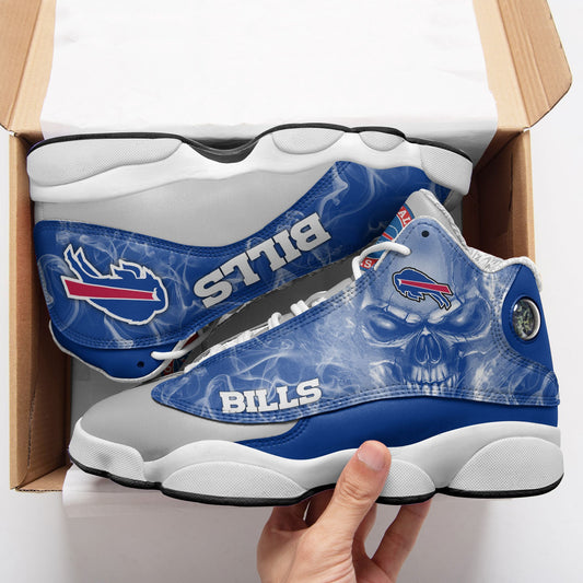 Ideafootwear Buffalo Bills NFL AJ13 Sneakers Shoes For Men And Women