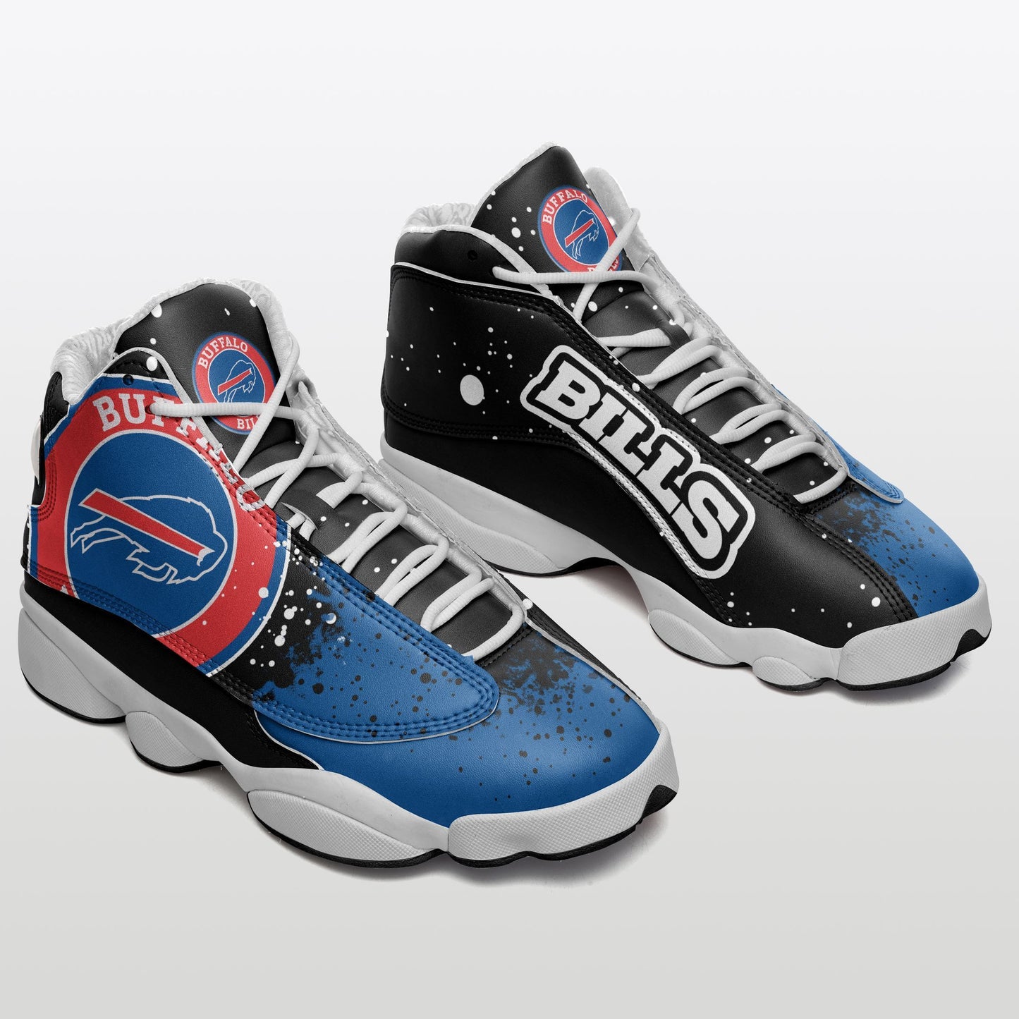 Ideafootwear Buffalo Bills NFL AJ13 Sneakers Shoes For Men And Women