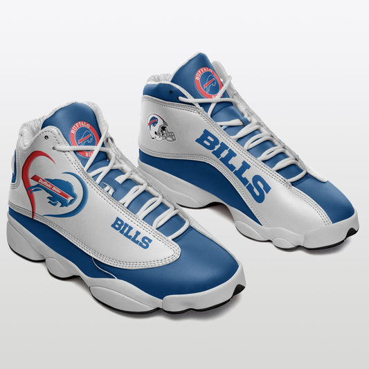 Ideafootwear Buffalo Bills NFL AJ13 Sneakers Shoes For Men And Women