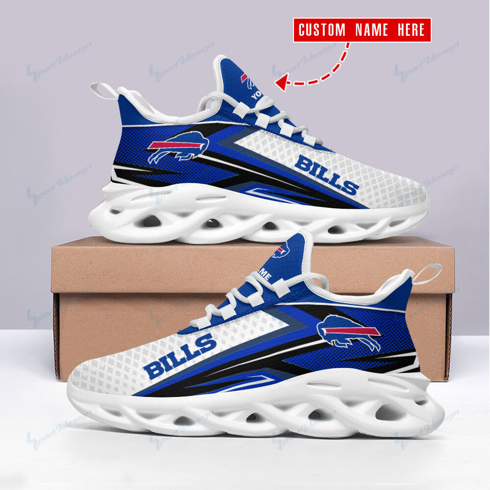 Ideafootwear Buffalo Bills NFL Max Soul Shoes Sneakers For Men And Women