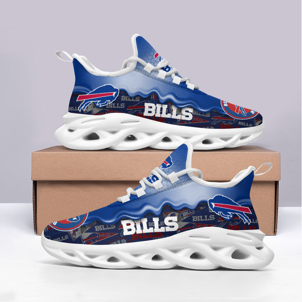 Ideafootwear Buffalo Bills NFL Max Soul Shoes Sneakers For Men And Women