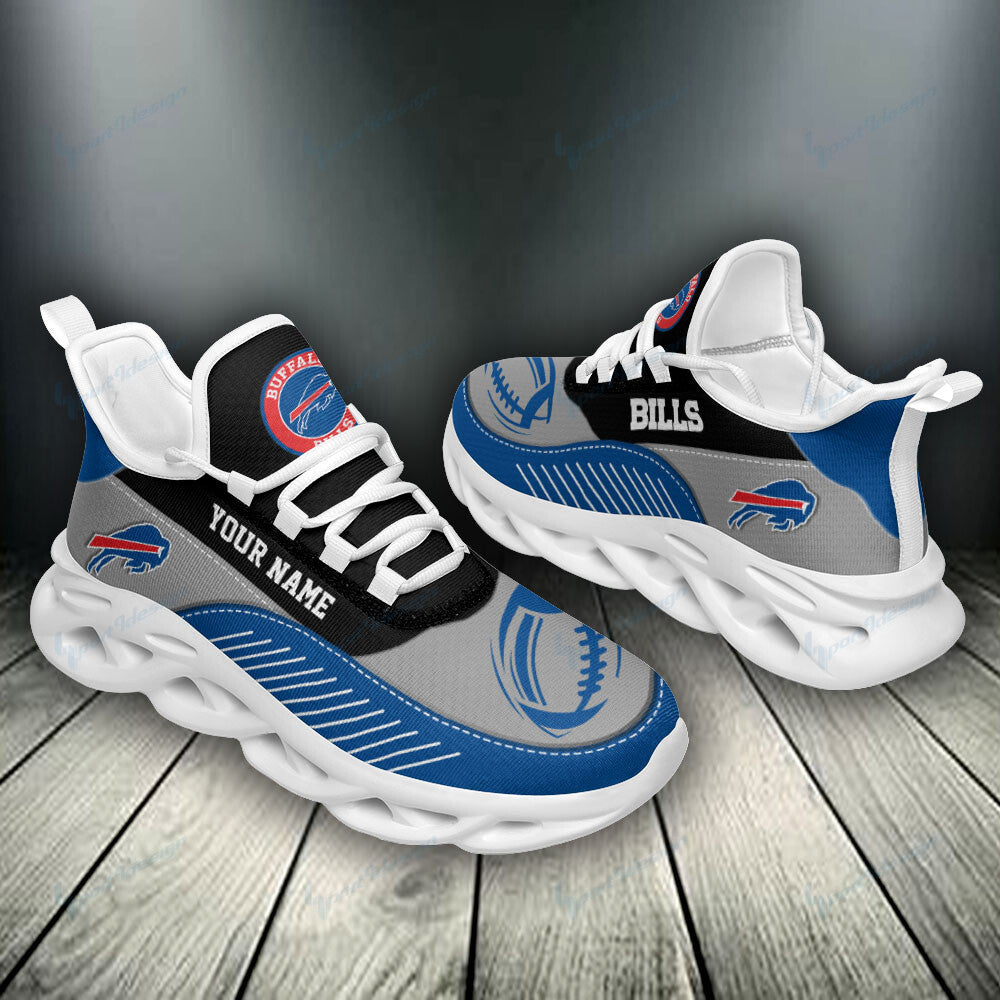 Ideafootwear Buffalo Bills NFL Max Soul Shoes Sneakers For Men And Women