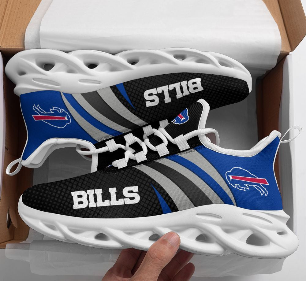 Ideafootwear Buffalo Bills NFL Max Soul Shoes Sneakers For Men And Women