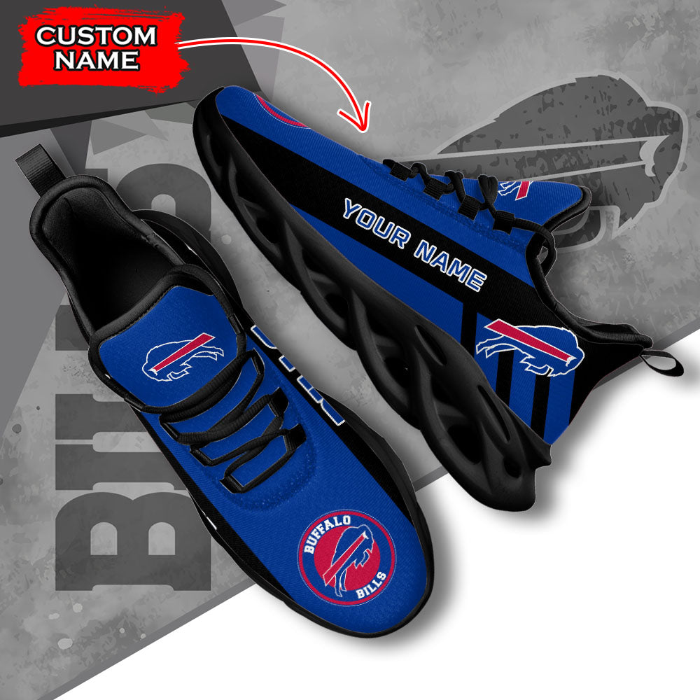 Ideafootwear Buffalo Bills NFL Max Soul Shoes Sneakers For Men And Women