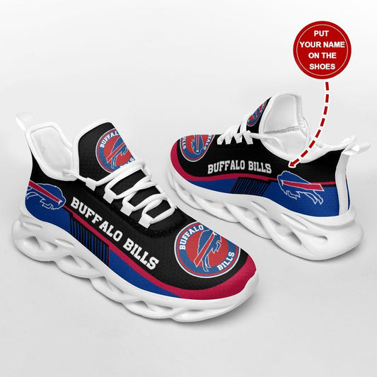 Ideafootwear Buffalo Bills NFL Max Soul Shoes Sneakers For Men And Women