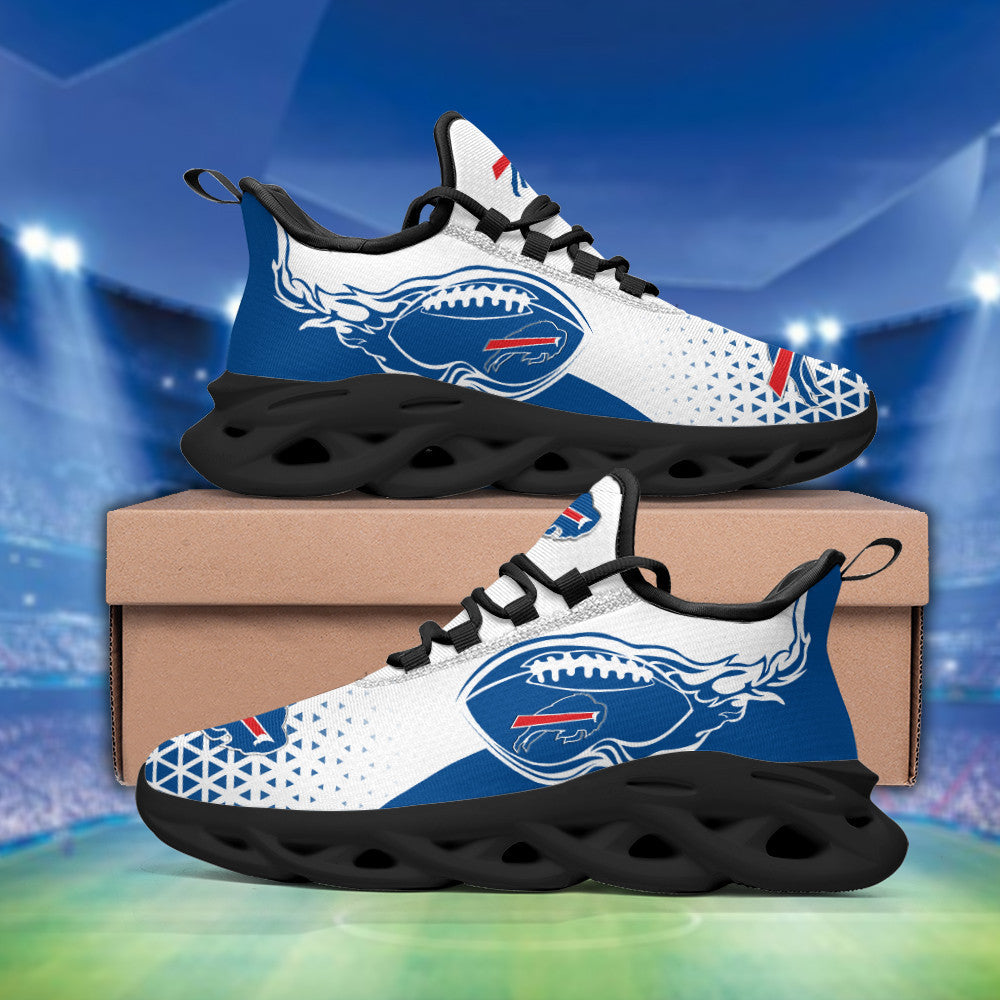 Ideafootwear Buffalo Bills NFL Max Soul Shoes Sneakers For Men And Women