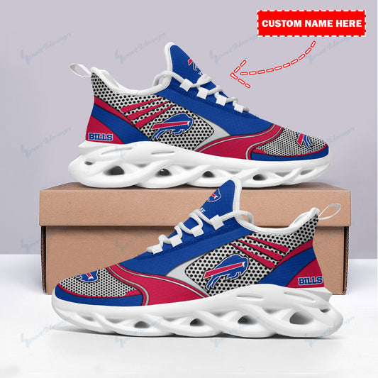 Ideafootwear Buffalo Bills NFL Max Soul Shoes Sneakers For Men And Women