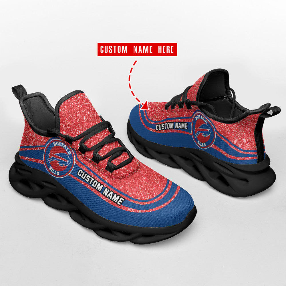 Ideafootwear Buffalo Bills NFL Max Soul Shoes Sneakers For Men And Women
