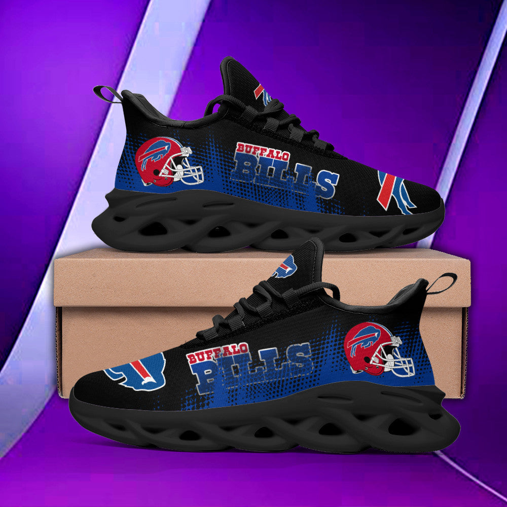 Ideafootwear Buffalo Bills NFL Max Soul Shoes Sneakers For Men And Women