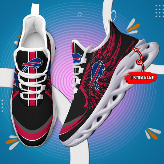 Ideafootwear Buffalo Bills NFL Max Soul Shoes Sneakers For Men And Women