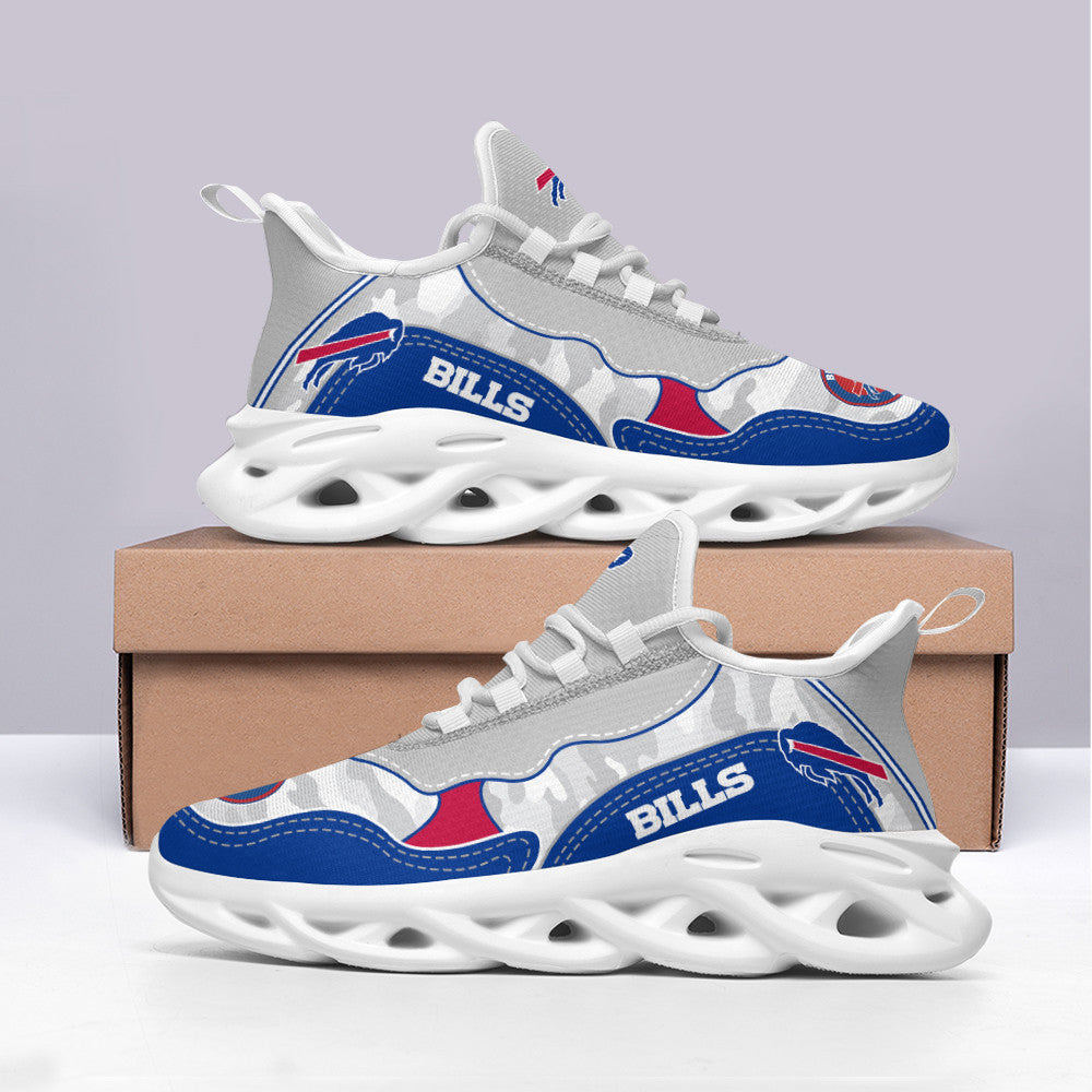 Ideafootwear Buffalo Bills NFL Max Soul Shoes Sneakers For Men And Women