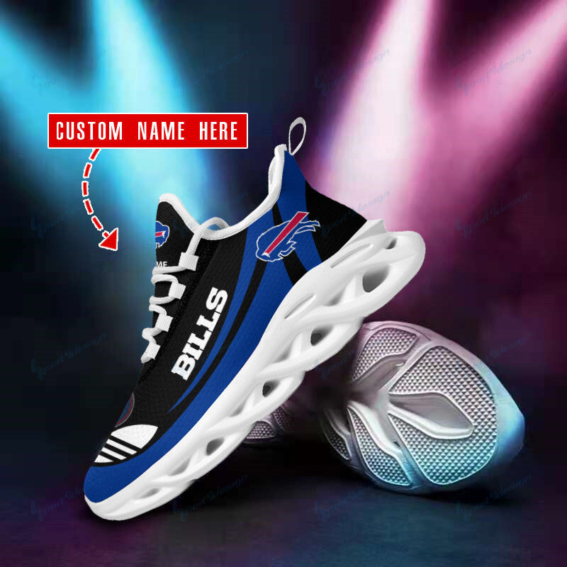 Ideafootwear Buffalo Bills NFL Max Soul Shoes Sneakers For Men And Women