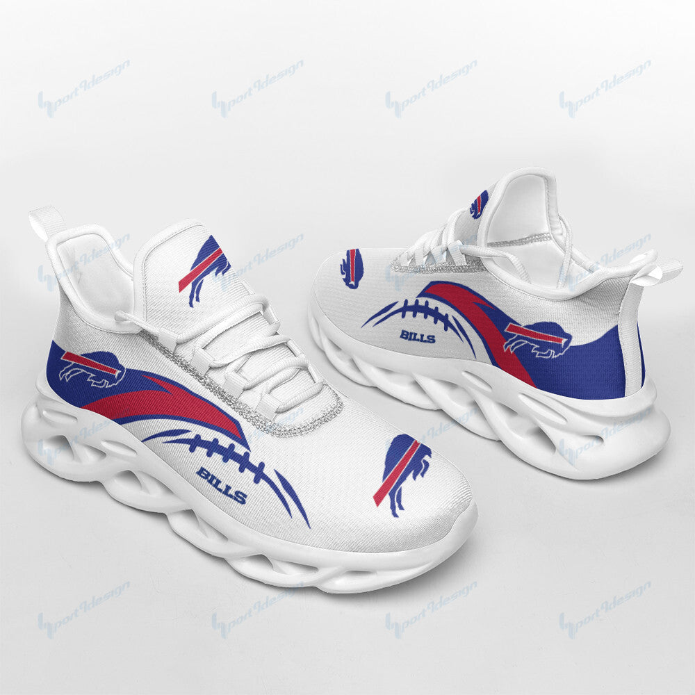 Ideafootwear Buffalo Bills NFL Max Soul Shoes Sneakers For Men And Women