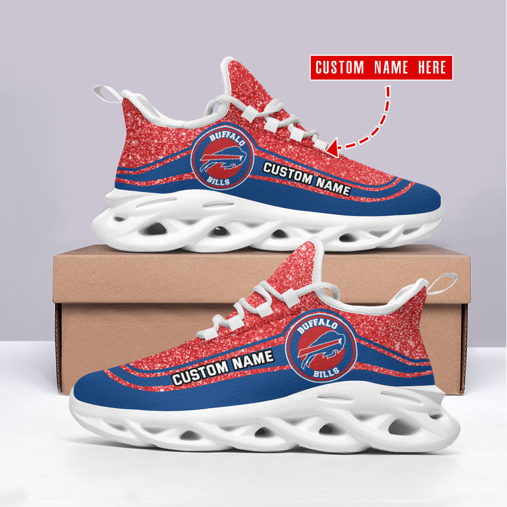 Ideafootwear Buffalo Bills NFL Max Soul Shoes Sneakers For Men And Women