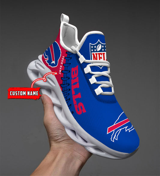 Ideafootwear Buffalo Bills NFL Max Soul Shoes Sneakers For Men And Women