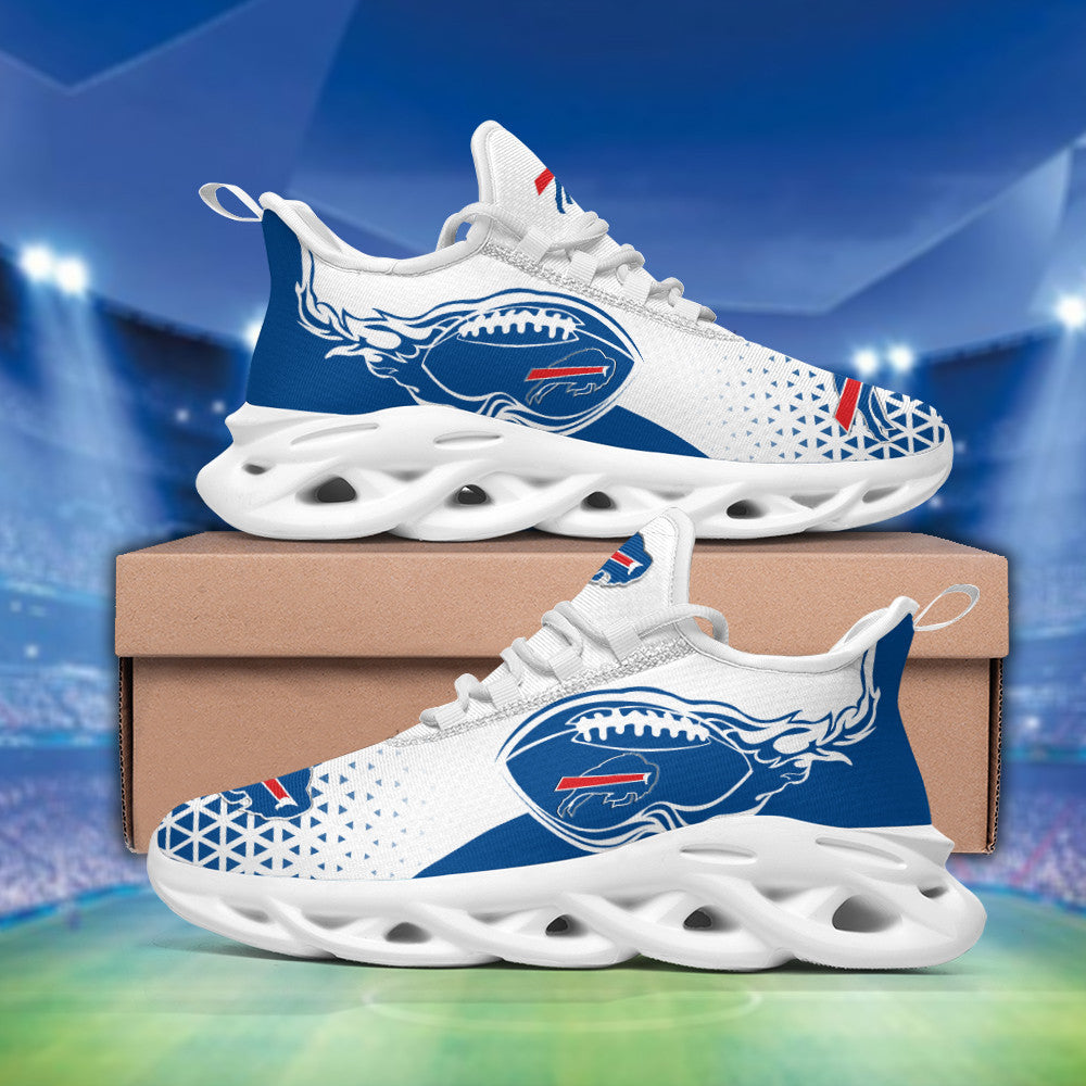 Ideafootwear Buffalo Bills NFL Max Soul Shoes Sneakers For Men And Women