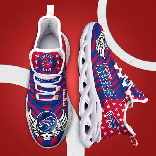 Ideafootwear Buffalo Bills NFL Max Soul Shoes Sneakers For Men And Women
