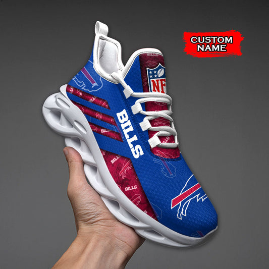 Ideafootwear Buffalo Bills NFL Max Soul Shoes Sneakers For Men And Women