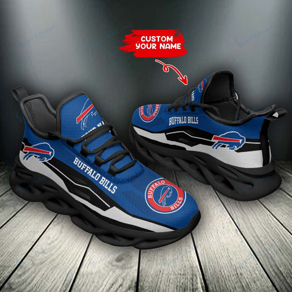 Ideafootwear Buffalo Bills NFL Max Soul Shoes Sneakers For Men And Women