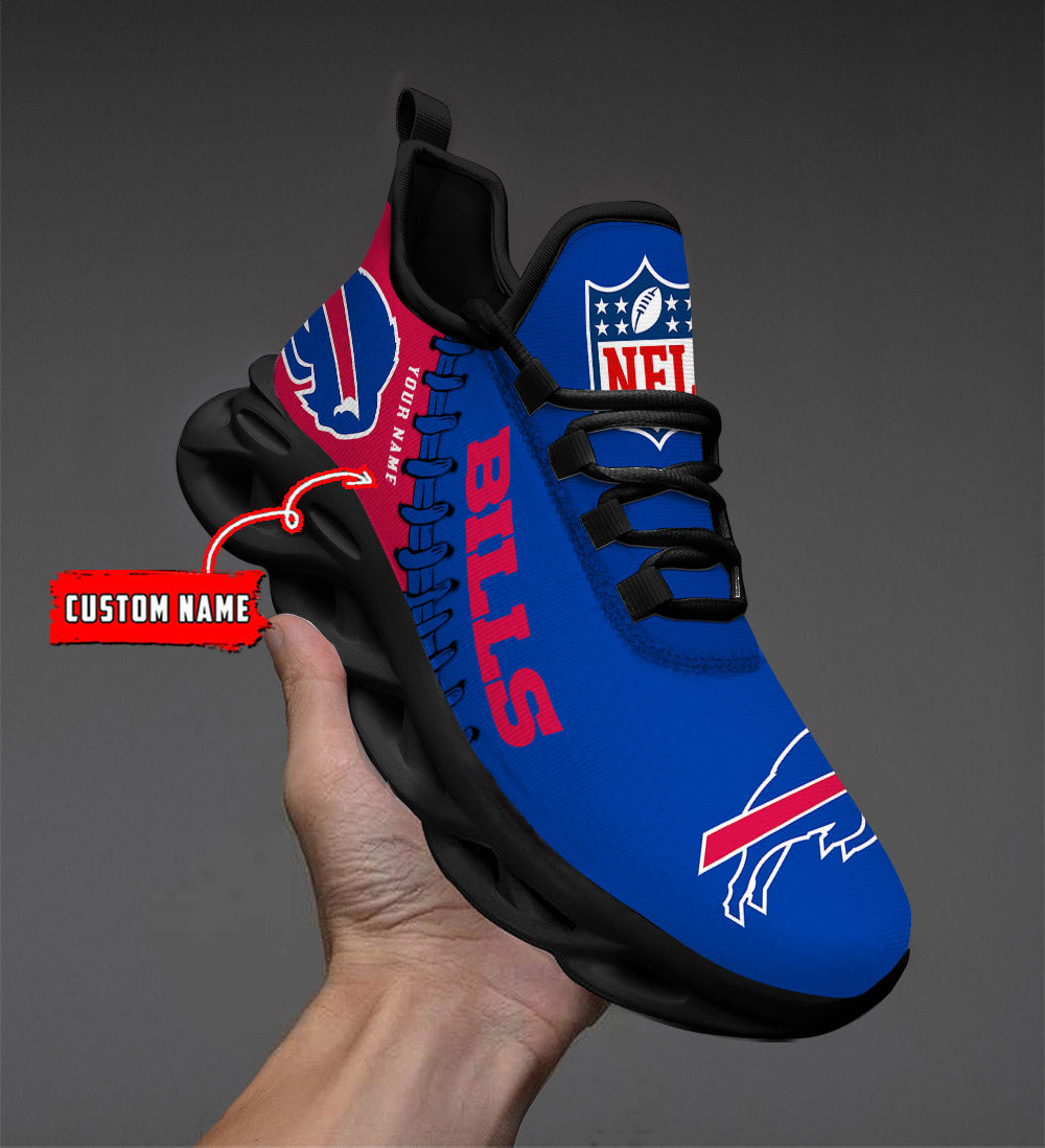 Ideafootwear Buffalo Bills NFL Max Soul Shoes Sneakers For Men And Women