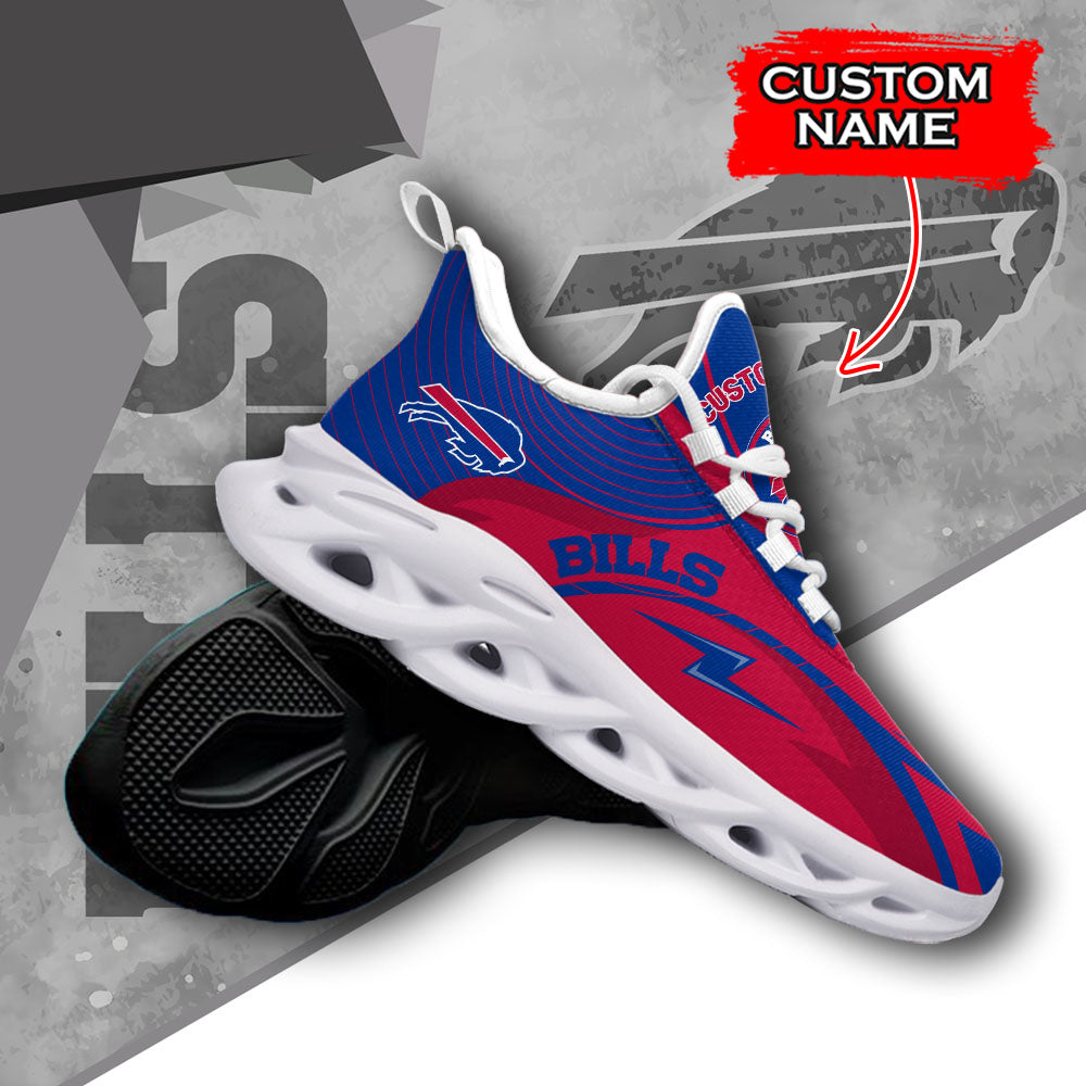 Ideafootwear Buffalo Bills NFL Max Soul Shoes Sneakers For Men And Women
