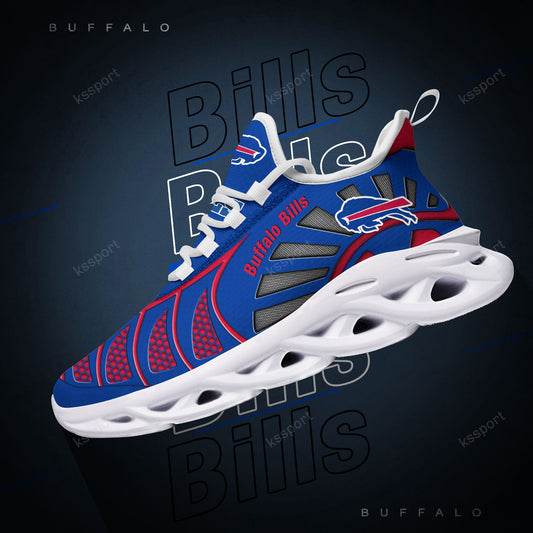 Ideafootwear Buffalo Bills NFL Max Soul Shoes Sneakers For Men And Women